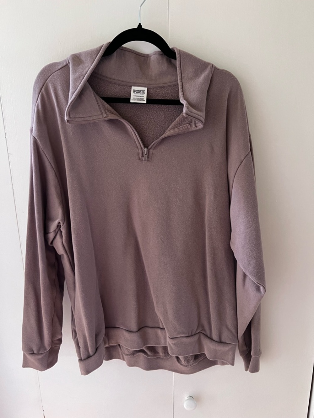 PINK Half-Zip XL